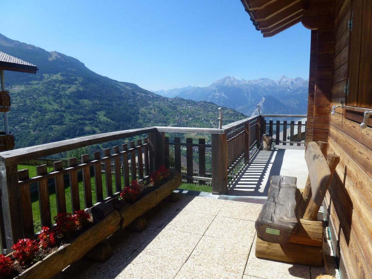 Christoph Standing & Calm Chalet 10 Pers By Alpvision Residences Veysonnaz Exteriér fotografie