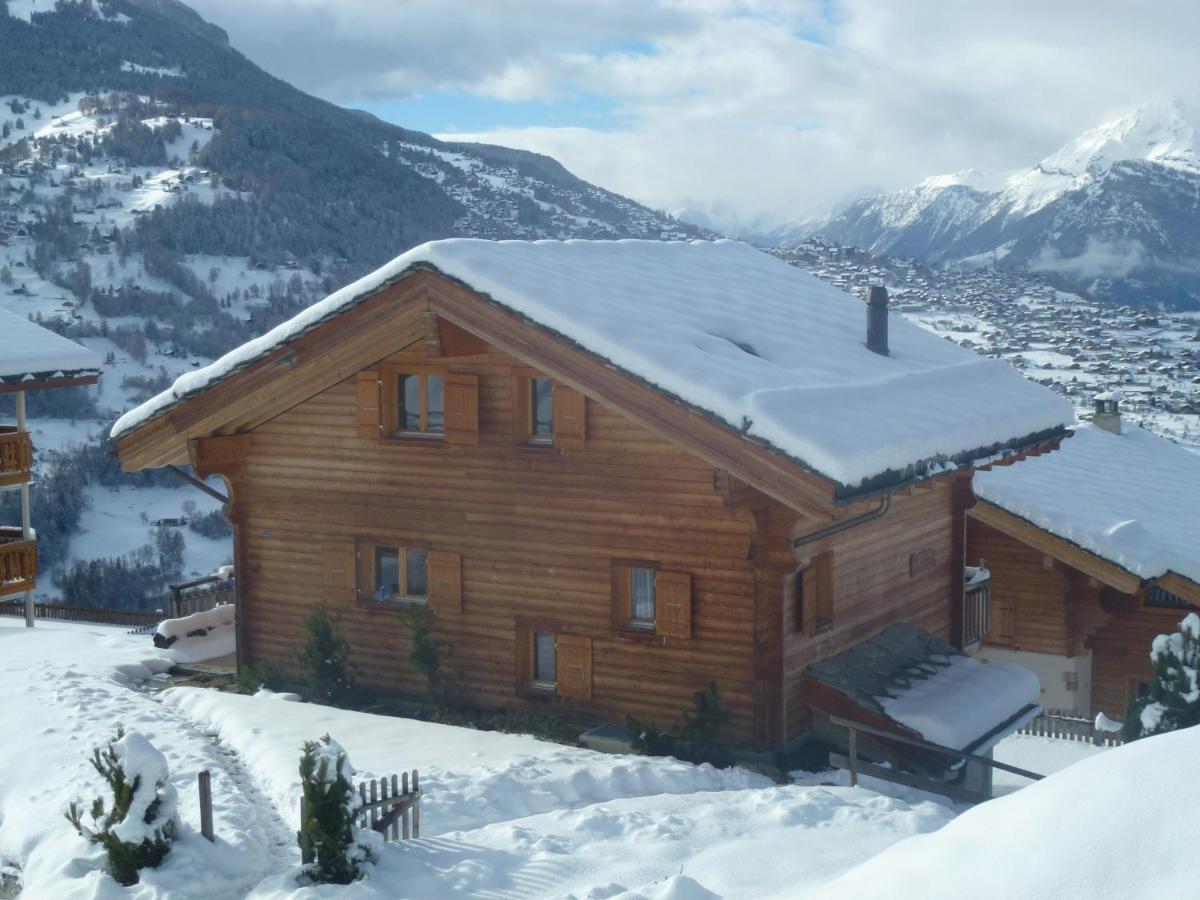 Christoph Standing & Calm Chalet 10 Pers By Alpvision Residences Veysonnaz Exteriér fotografie